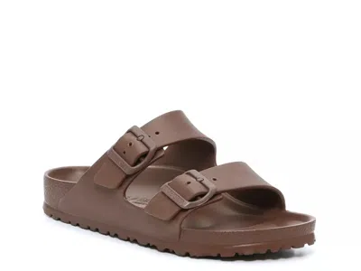 Birkenstock Arizona Essentials Slide Sandal In Brown
