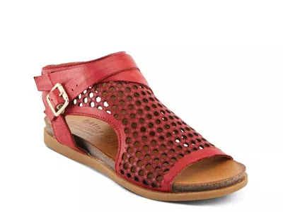 Spring Step Covington Sandal In Red