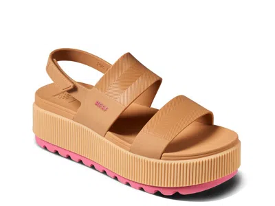Reef Water Vista Higher Platform Sandal In Multi