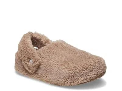 Crocs Classic Cozzzy Slipper In Mushroom