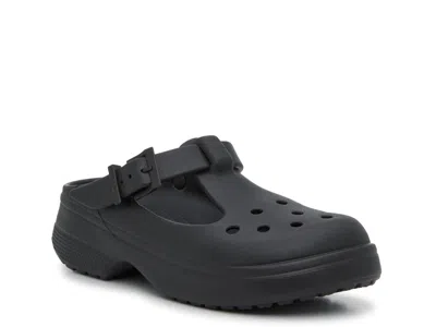 Crocs Classic Mary Jane Clog In Black