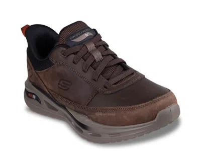 Skechers Arch Fit Orvan Moxley Oxford In Brown