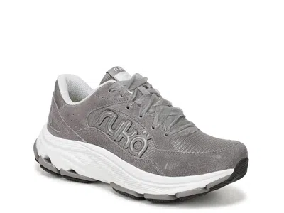 Ryka Wide Width Devotion X Max Classic Sneaker In Gray