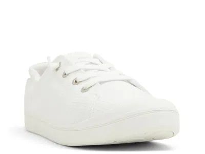 Roxy Wide Width Bayshore Plus Slipon Sneaker In White