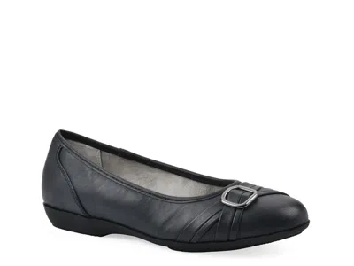 Cliffs By White Mountain Calming Ballet Flat In Blue