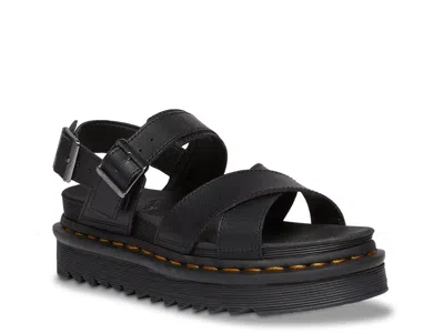 Dr. Martens Voss Ii Platform Sandal In Black