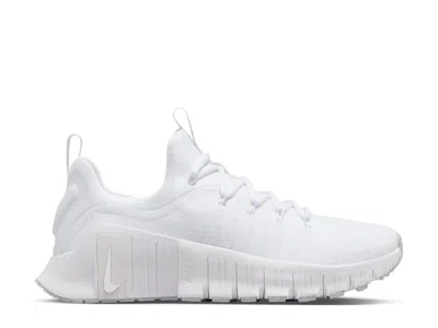 Nike Free Metcon 6 Mesh Sneakers In White