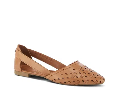 Spring Step Delorse Flat In Brown