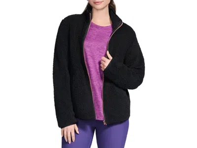Skechers Skechsherpa Jacket In Black