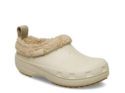 Crocs Classic Lined Shorty Clogs In Neutral