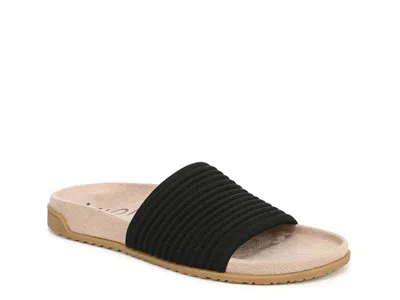 Vionic Wide Width Evie Sandal In Black
