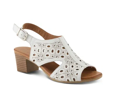 Spring Step Kovach Slingback Sandal In White