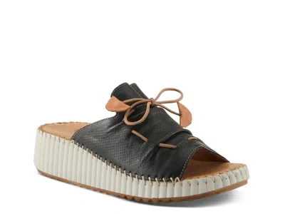 Spring Step Nevelle Wedge Sandal In Multi
