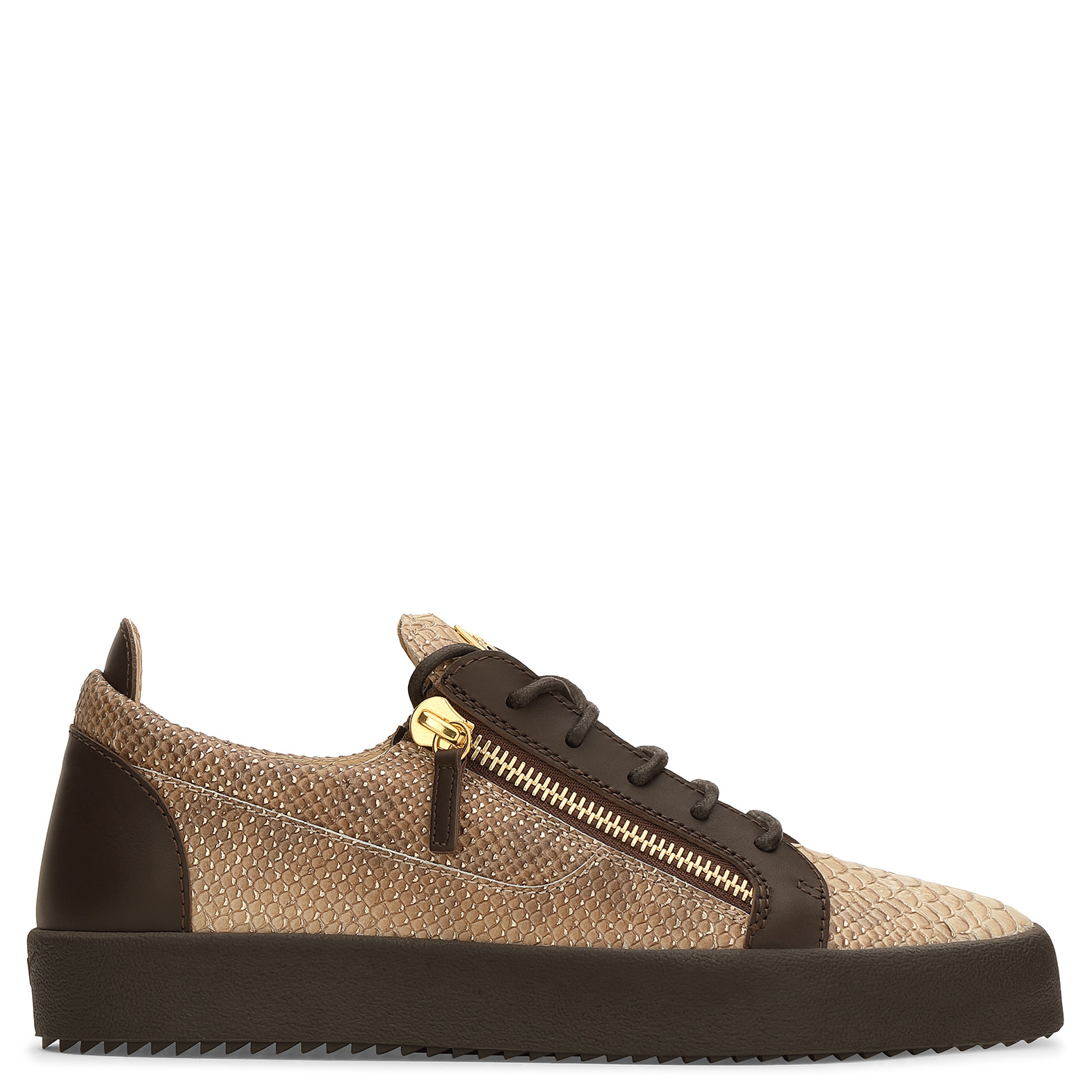 giuseppe zanotti python sneakers