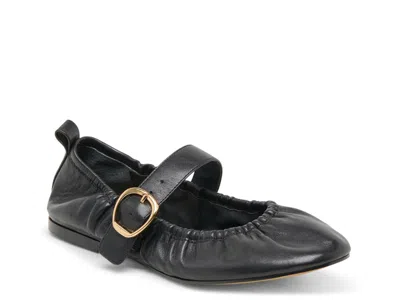 Dolce Vita Caely Ballet Flats Black Leather