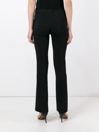 Shop Versace Classic Flared Trousers