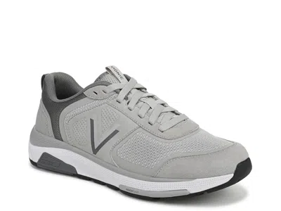 Vionic Wide Width Walk Stride Knit Sneaker In Gray