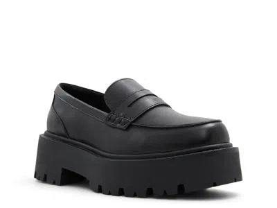 Aldo Cadaycia Platform Penny Loafer In Black