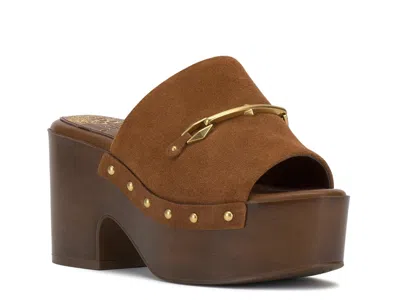 Vince Camuto Efellan Platform Sandal In Brown