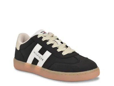 Tommy Hilfiger Hilfiger Logo Skater Sneaker In Black