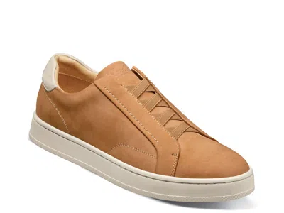 Florsheim Monopoli Elastic Lace-to-toe Sneakers In Brown