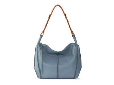 The Sak Los Feliz Hobo Leather Bag In Blue