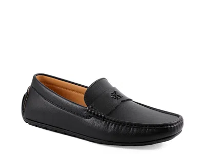 Calvin Klein Felty Moc Toe Driving Loafer In Black