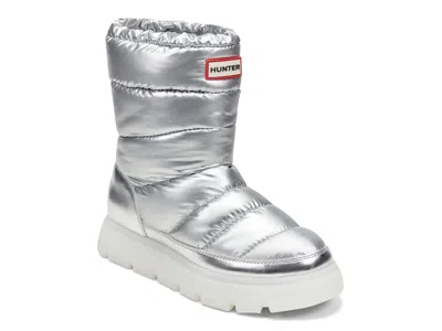 Hunter Maribels Boot In Silver