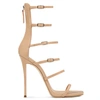 GIUSEPPE ZANOTTI GIUSEPPE ZANOTTI - BLUSH PATENT SANDAL WITH SIX ADJUSTABLE STRAPS MARGARET,E7002200111