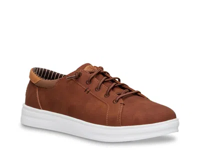 Hey Dude Paul Pro Low Top Slip-on Sneaker In Brown