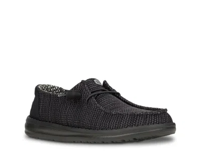 Hey Dude Wendy Stretch Sox Slipon In Black