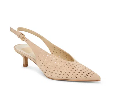 Dolce Vita Alenna Slingback Heels Camel In Brown