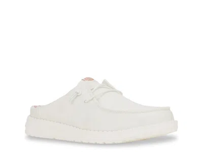 Hey Dude Wendy Slip Stretch Slipon In White