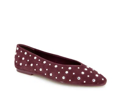Splendid Latouche Stud Flat In Red