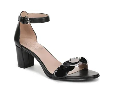 Naturalizer Vera Glow Ankle Strap Sandal In Black