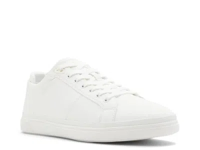 Aldo Mens Lace-up Manmade Casual And Fashion Sneakers In White