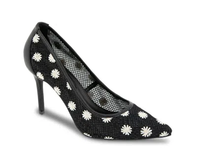 Bcbgeneration Bissha Floral Pump In Black