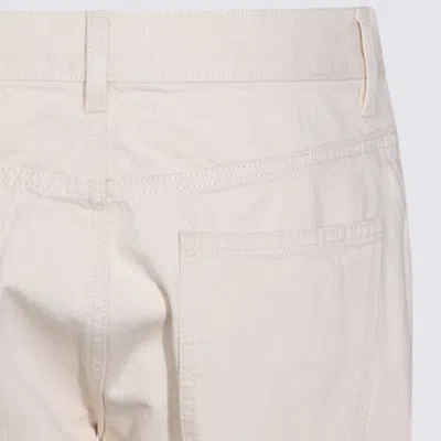 Lardini Button-fly Cotton Jeans In Neutral