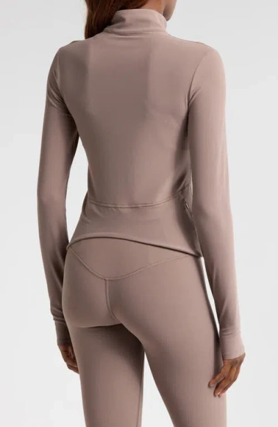Spanx ® Smooth™ Onform Full Zip Jacket In Brown