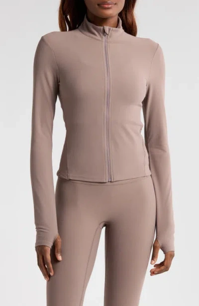 Spanx ® Smooth™ Onform Full Zip Jacket In Brown