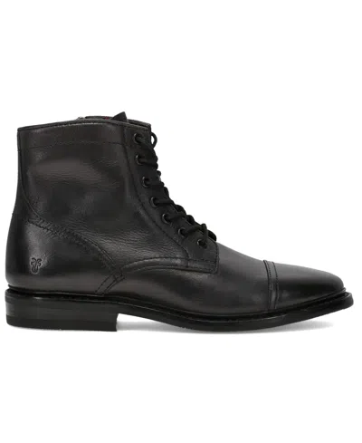 Frye Paul Lace-up Boot In Black