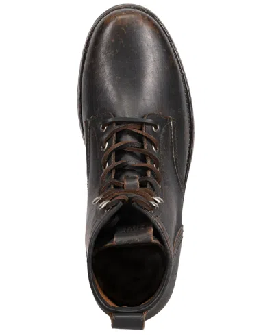 Frye Hudson Lace-up Boot In Black