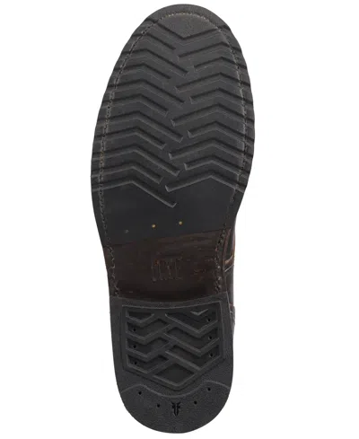 Frye Hudson Lace-up Boot In Black