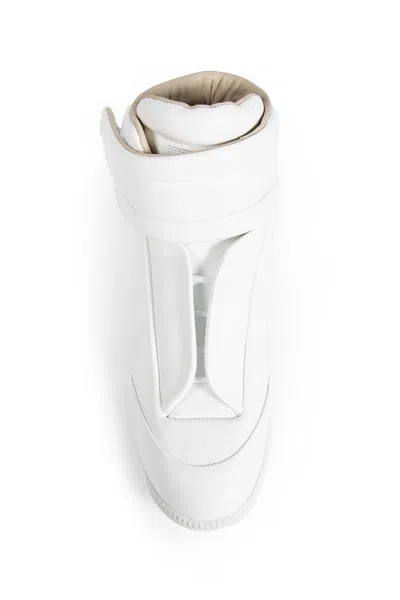 Maison Margiela Future Sneaker With Padded Ankle Strap For Men In White