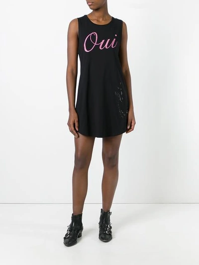 Shop Philipp Plein Oui T-shirt Dress
