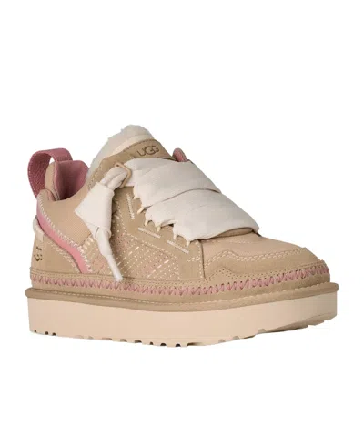 Ugg Sneakers Slip On Pull Tab Contrast Stitching In Neutral