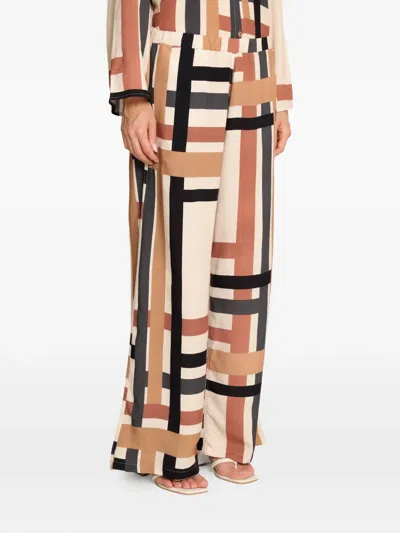 Amir Slama Geometric-pattern Trousers In Multi
