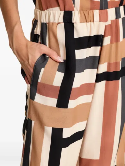 Amir Slama Geometric-pattern Trousers In Multi