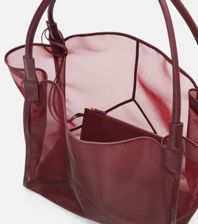 Victoria Beckham Victoria Shopper Bag -  - Synthetic - Burgundy