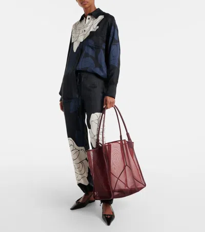 Victoria Beckham Victoria Shopper Bag -  - Synthetic - Burgundy